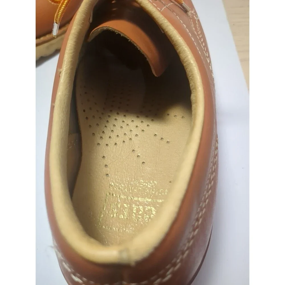 Vintage Men's Sears Leather Work Shoe Sz 9 EUC